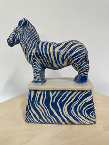 Shortie The Blue Zebra