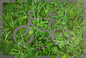 Cycle Lane (Self-Heal and Hedge Parsley)